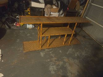 Bamboo entertainment center