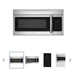 BRAND NEW Frigidaire Over-the-Range Microwave (Stainless) - Never Used 