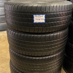 🍁SET OF 4 USED TIRES🍁 225/60/16 GOODYEAR ASSURANCE •PLEASE CALL FOR MORE INFO•