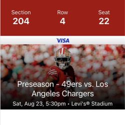 49ers vs. Chargers 