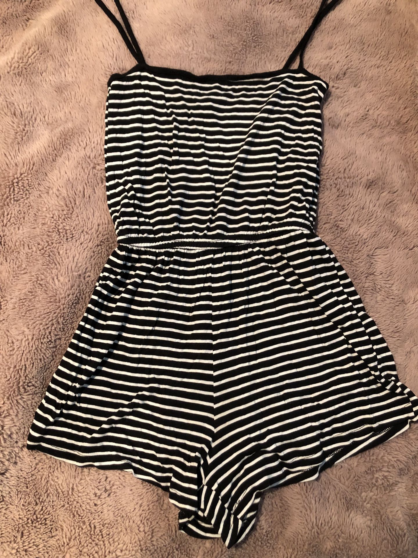 H&M Striped Romper