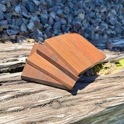 Handmade Ipe Coasters
