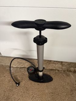Bike Pump with Pressure Gauge