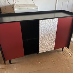 Buffet cabinet with storage .