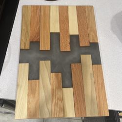 Custom Epoxy Cutting Board 