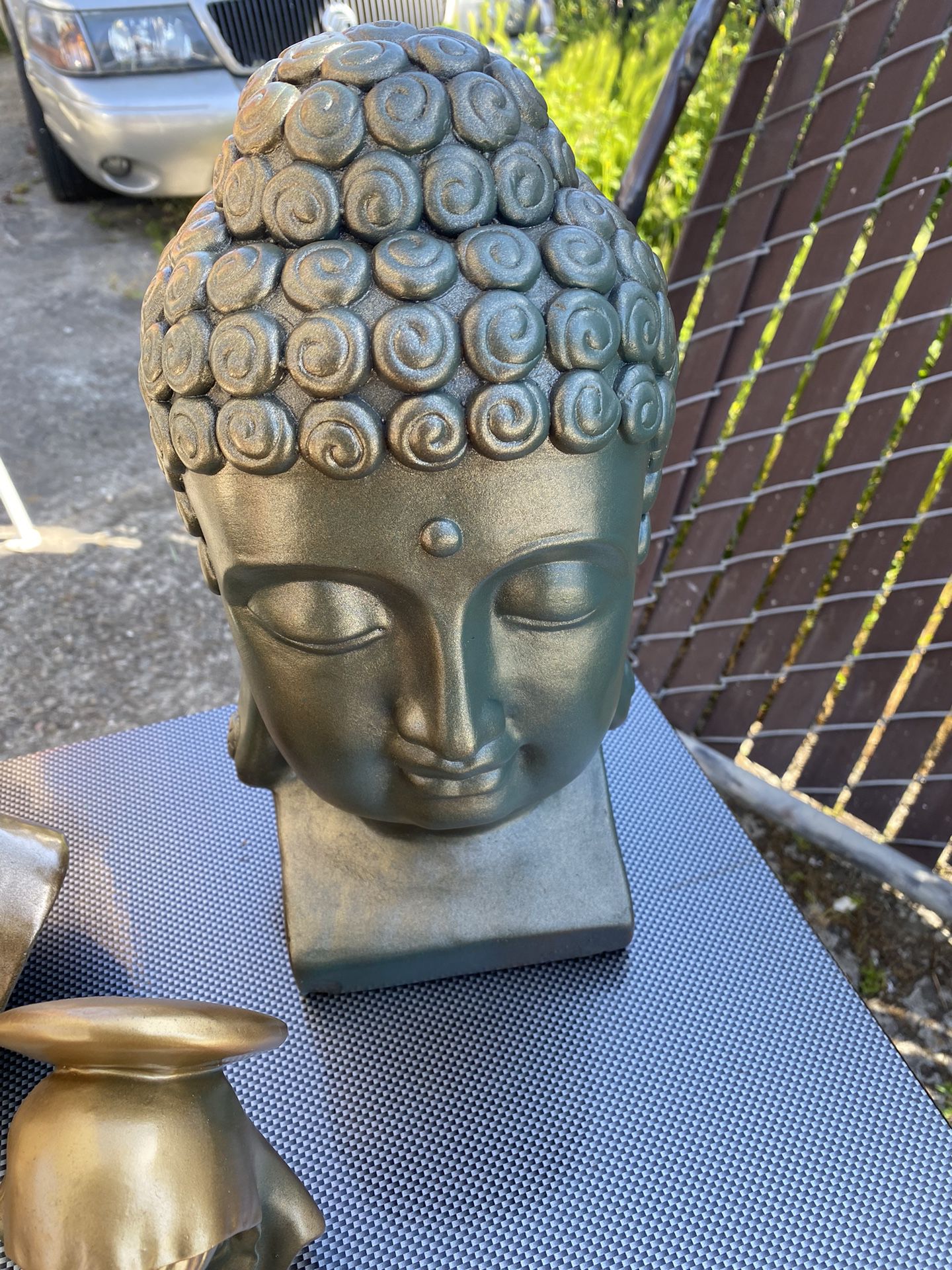 Buddha Head 12.5 Inch