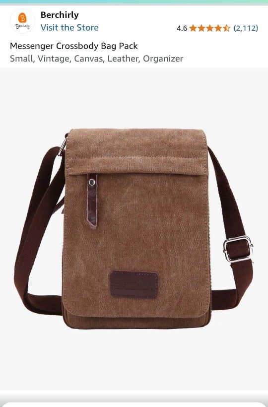 Small Messenger Bag