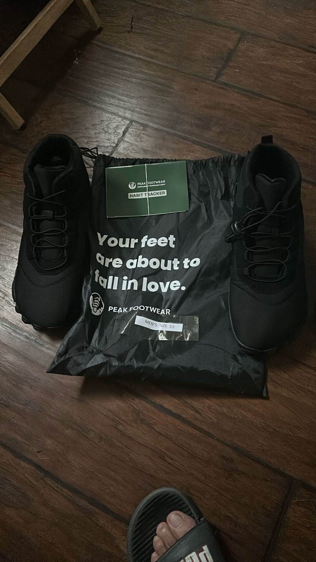 Habit Tracker Gym shoes 