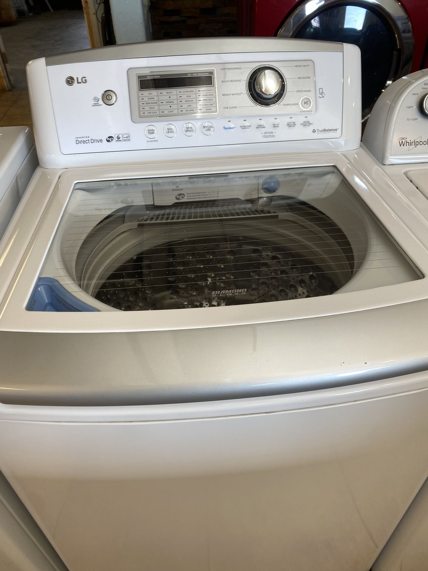 Lavadora Muy Buena Súper Capacidad LG