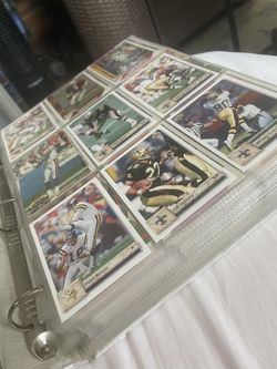 5 pound Binder Football basketball Cards