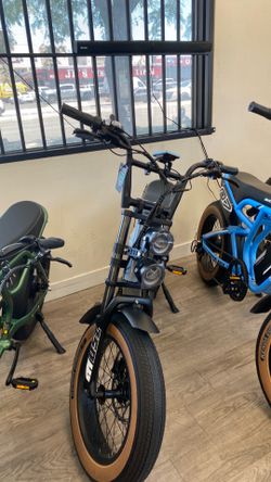 EMOJO StreetRod eBike 750W/48V(28mph/60miles range) gray. 325lbs max