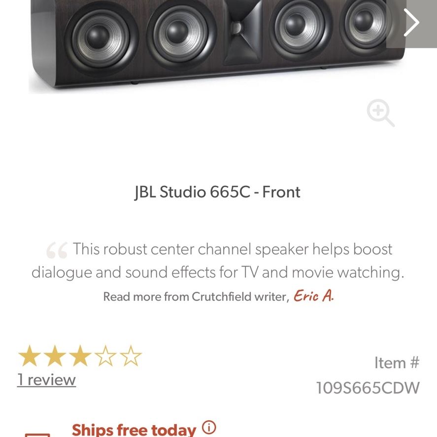 JBL Home Theater 665c