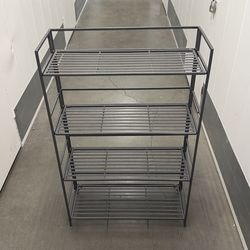 Container store metal shelf