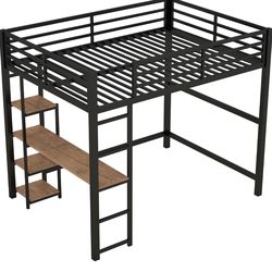 Desk And Bed Combo With Mattress And Bunkie Board