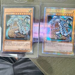 Two Blue Eyes White Dragon $15