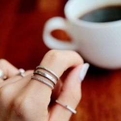 Open Ring 925 stamped Sterling Silver