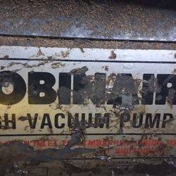 AC System Pump Vacuum Pump RobinAir 