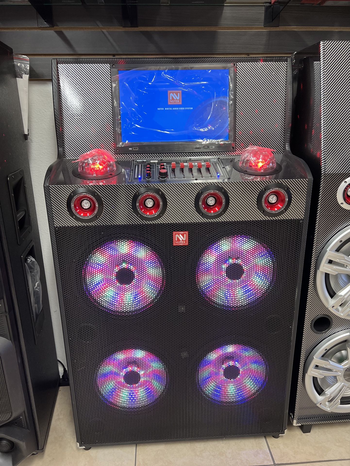 Karaoke System With Touch Screen