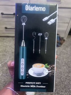 Larlemo Green Electric Milk frother