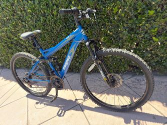 Mongoose Bash Full Suspension Mountain Bike