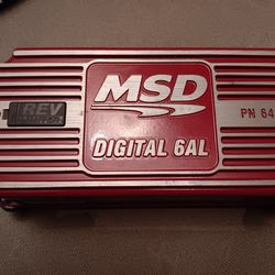 New Msd Digital 6AL Ignition Control Box With built In Rev-Limiter 
