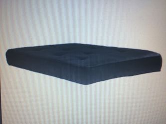 Signature Sleep 8” Independently Encased Futon Matress, Black