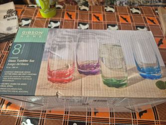 Gibson Home Karissa Glass Tumbler Set 8-Piece