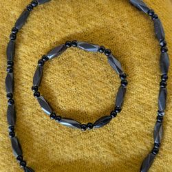 Magnetic Necklace And Bracelet 