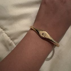 Coach gold bracelet 