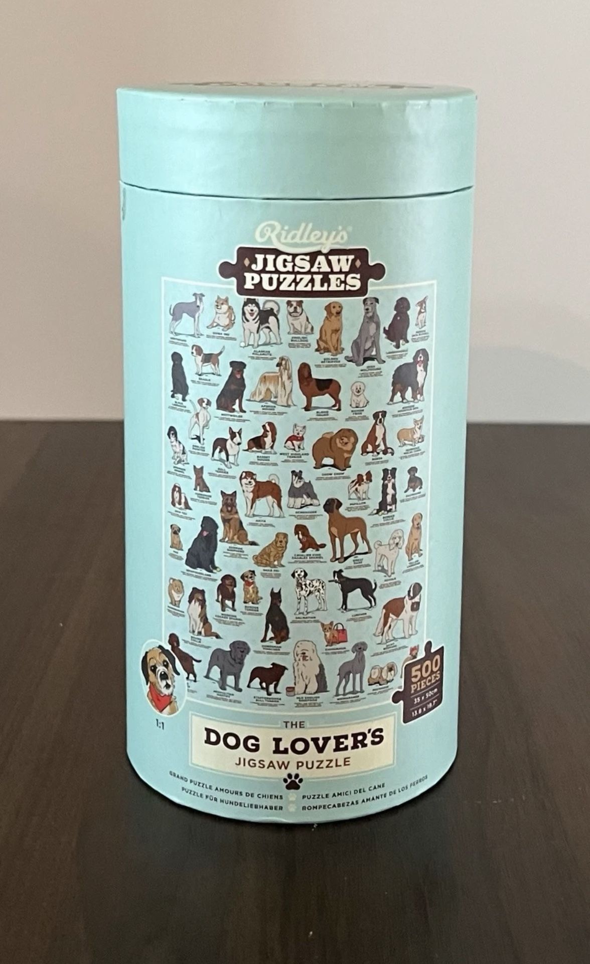 Ridley's Dog Lovers Jigsaw Puzzle 500 Pieces 13.8" x 19.7"
