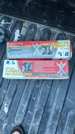 Bal X-chock Tire Locking Chock