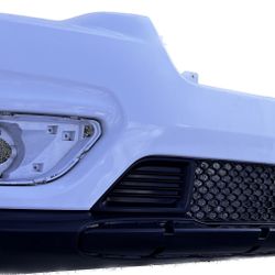 2019 2020 2021 Jeep Cherokee Front Bumper ORIGINAL WHITE + LOWER VALANCE + GRILLE