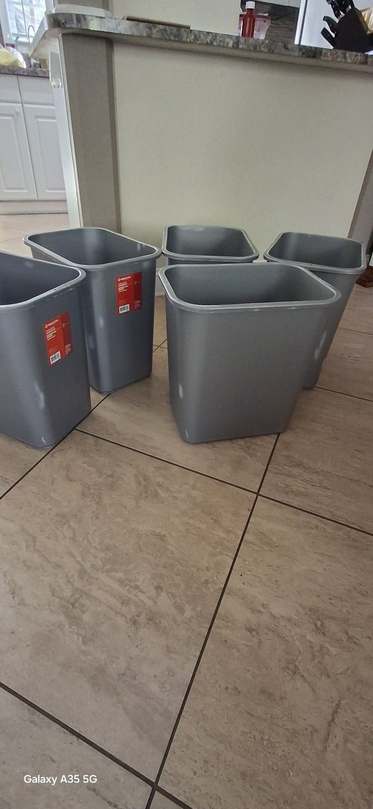 7 GALLONS WASTE. BASKET