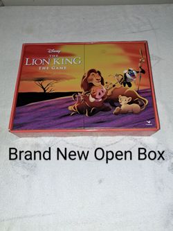Brand New Open Box Disney The Lion King The Game Board Game (Is Complete Nothing Missing)