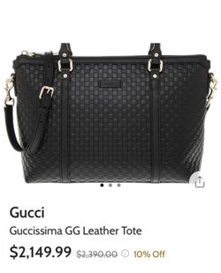 Gucci - Guccissima GG LEATHER Tote