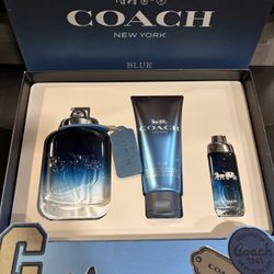 Coach Blue Perfume Set