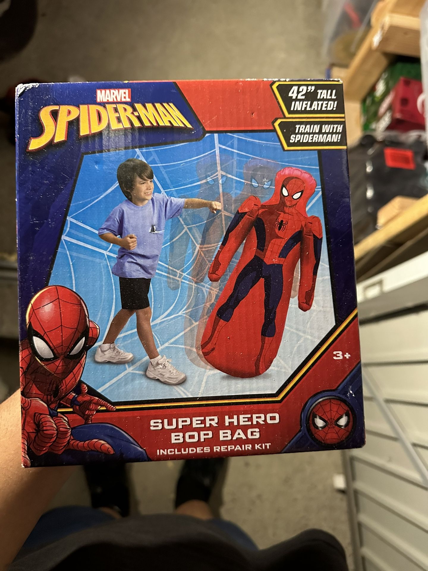 Spider-Man Inflatable Bop Bag Punching