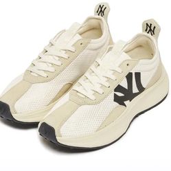 MLB Chunky Jogger Seamball Yankees 'Beige Black' SNEAKER