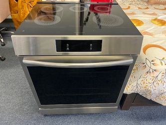 STAINLESS STEEL INDUCTION SLIDE IN GLASS TOP STOVE // WE DELIVER 