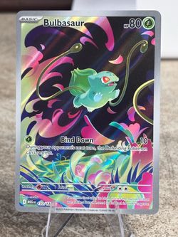 GRADEABLE Bulbasaur Illustration Rare 133/132