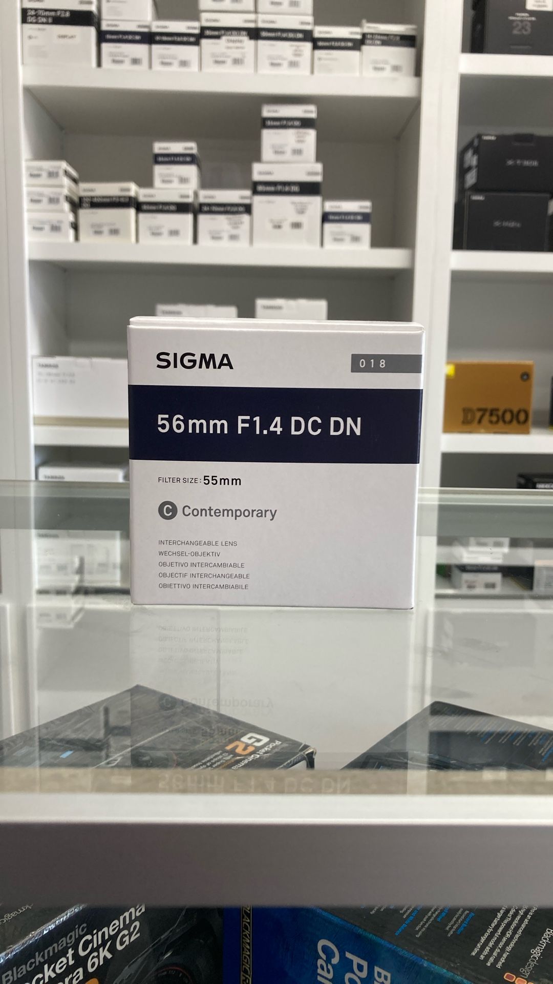 Sigma 56mm F1.4 DC DN Lens For Canon RF