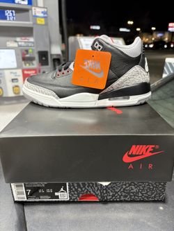 Jordan 3 Black Cement 