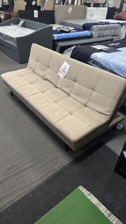 Beige futon
