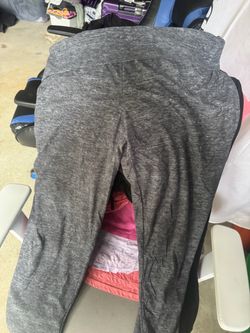 Gray Heathered Athletic Leggings