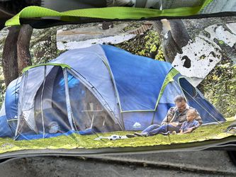 Ozark Trail 10-Person Modified Dome Tent with Screen Porch 