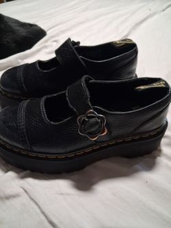 Dr. Martens Black Leather Mary Janes