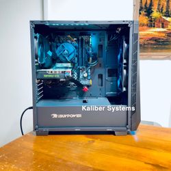 Custom Gaming Computer with Intel i5 8400, 1660 GTX Ti, 256GB NvME SSD/1TB HDD