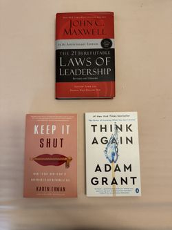 Leadership/Personal Development Books