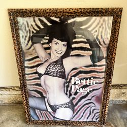 Large Betty Page Frame