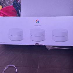 Google Wi-fi Router (3-pack)  - LIKE NEW